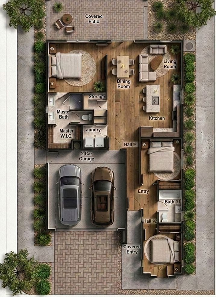Plan 1388 Floor Plan