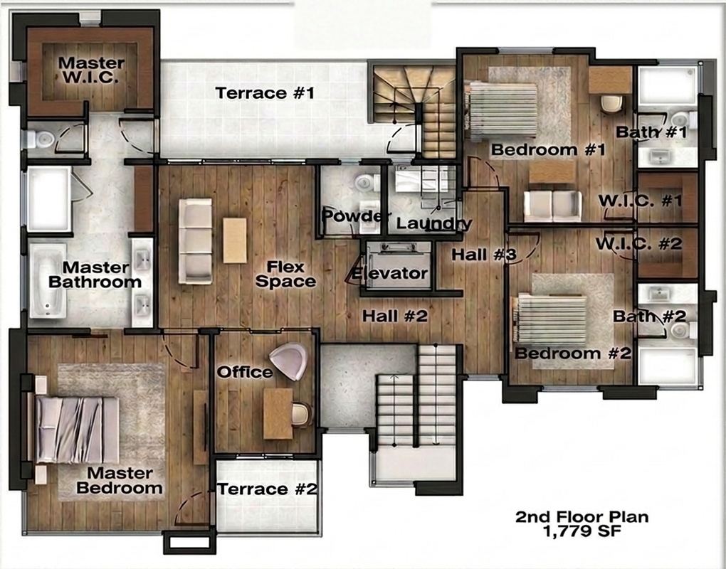 Plan 2933 2nd Floor