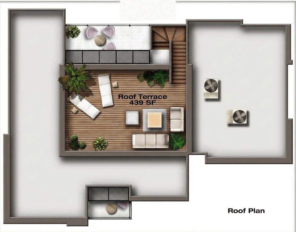 Plan 2933 Roof Plan