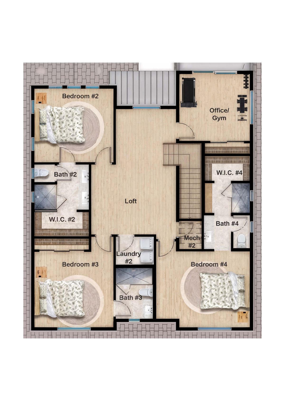 Plan 3313 2nd Floor