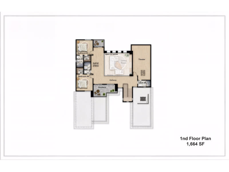 Plan 4076 &mdash; Single-family home, 4,076 sq ft