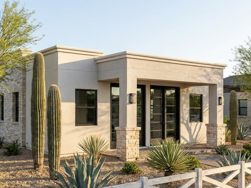 Plan 863 &mdash; One-Bedroom Casita / ADU, 863 sq ft