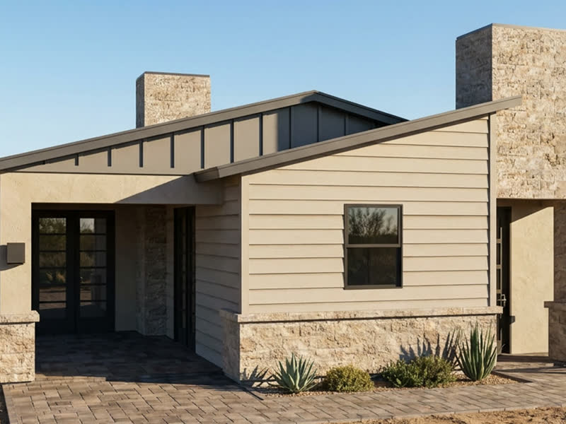 Plan 884 &mdash; Two-Bedroom Casita / ADU, 884 sq ft