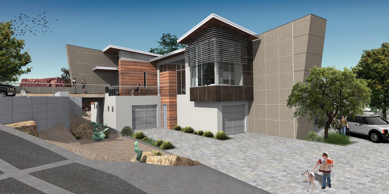 Modern residential architecture by E-Project International