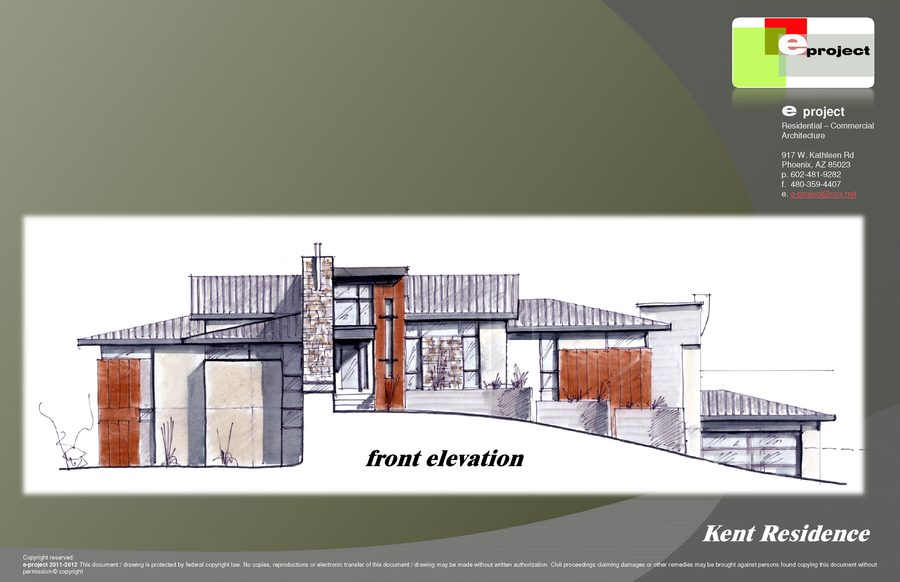 Kent Residence 1 — Custom Home designed by E-Project International